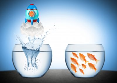 Conceptual image representing breakthrough innovation